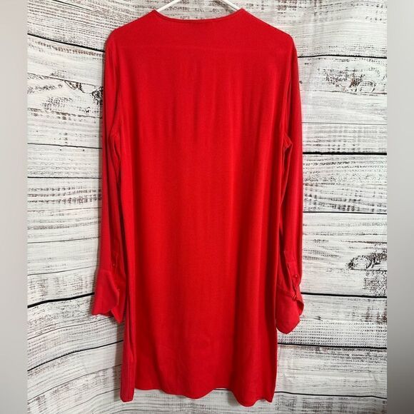 Equipment Dress Womens Size Medium shift Femme Bonnie Red Blood Moon Valentine - Picture 4 of 10